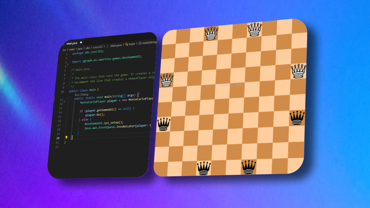 Kyle McLeod's Screenshot of the Java AI Agent interface